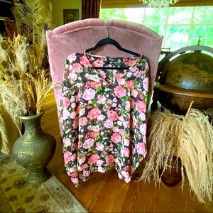 Boho Floral Top